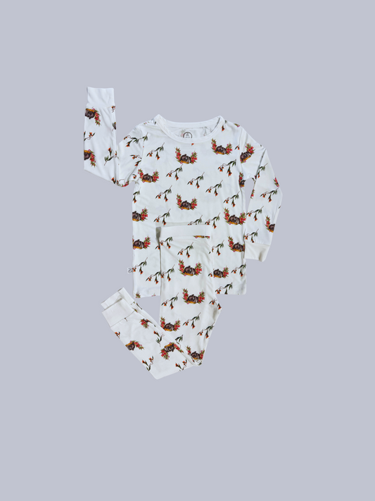 Koala Cuddles Bamboo toddler and kids two piece long sleeve set.