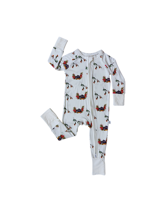 Koala Cuddles Bamboo Baby One Piece Outfit.