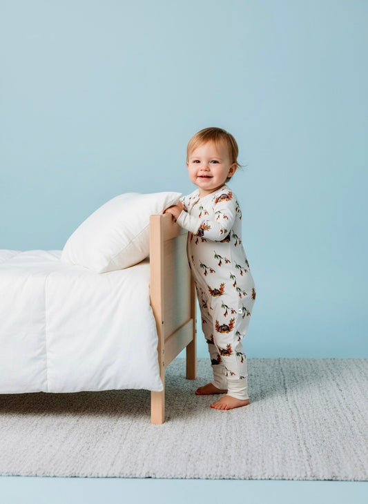 Koala Cuddles Bamboo Baby One Piece Outfit.